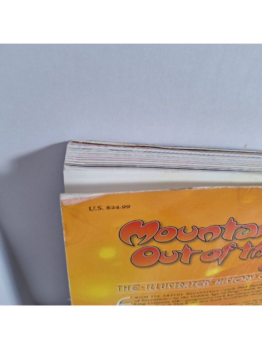 Mountains Come Out Of The Sky Illustrated History Of Prog Rock Used Library Book - Picture 4 of 16